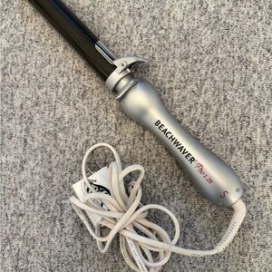 The Beachwaver Co. Pro 1.25 Curling Iron - Black and Silver